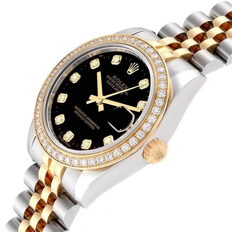 rolex datejust lady 31 stahl gold|rolex datejust 31 gold price.